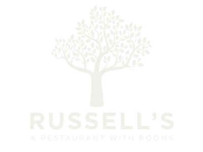 Russells Of Broadway Tree LOGO Cotswolds Fine Dining Restaurant With